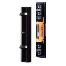 Barrera de infrarrojos 4 haces Protección perimetral 100m Doble modulación, 4 frecuencias Optex SL-350QDP