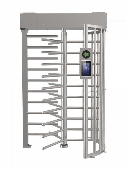 Barrera Torniquete de altura completa para exterior Orificio instalación FRT Acero inoxidable 600mm Hikvision