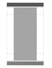 Base para tornos Aluminio 850mm Hikvision