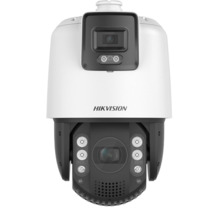Cámara Domo PTZ 7" Panorámica IP 4MP  5.9-188.8mm IR200 Zoom 32X TandemVu VCA Acusense DarkFighter WDR120 Audio Alarma IK10 IP66