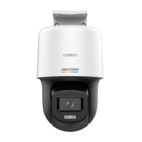 Cámara PT IP 4MP ColorVu IP66 MicroSD Altavoz MIC Luz Blanca 30m Hikvision