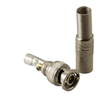 Conector BNC macho para soldar
