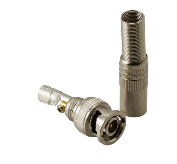 Conector BNC macho para soldar