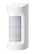 Detector doble PIR para exteriores de 12m, 90° Vía radio Optex VXS-RAM(W) Color Blanco