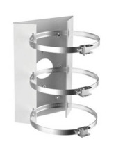 Soporte de montaje de poste para cámaras Hikvision / Uso interior y exterior Hikvision