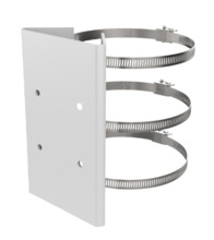 Soporte de montaje en poste horizontal para Cámaras Domo PTZ y PanoVu Hikvision