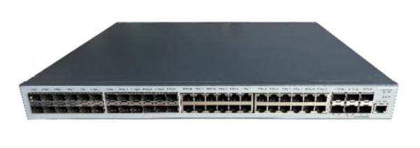 Switch 54 puertos (24 eléctricos Gigabit + 24 ópticos SFP Gigabit + 6 puertos L3 10G Hikvision
