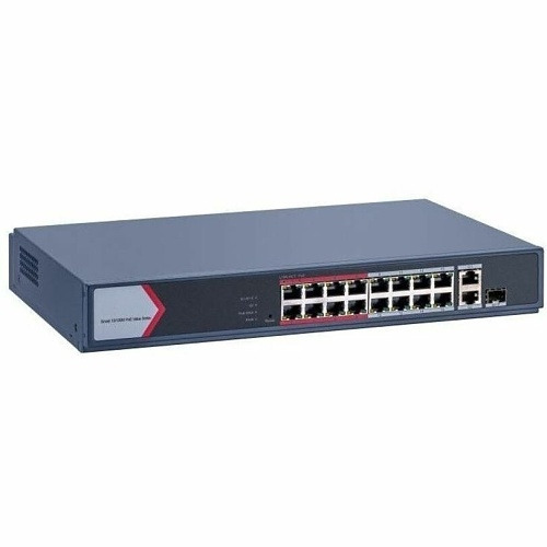 Switch PoE 10/100 24 puertos + 1 Gigabit Combo + 1 Gigabit RJ45